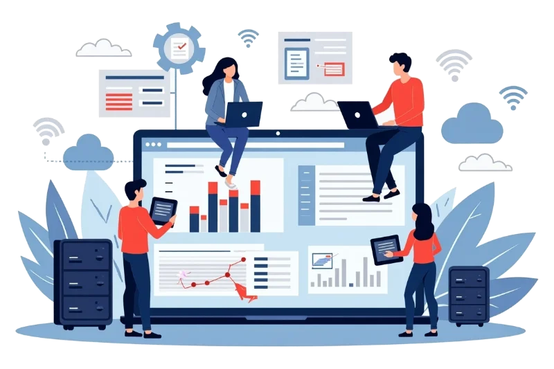 Financial advisory illustration